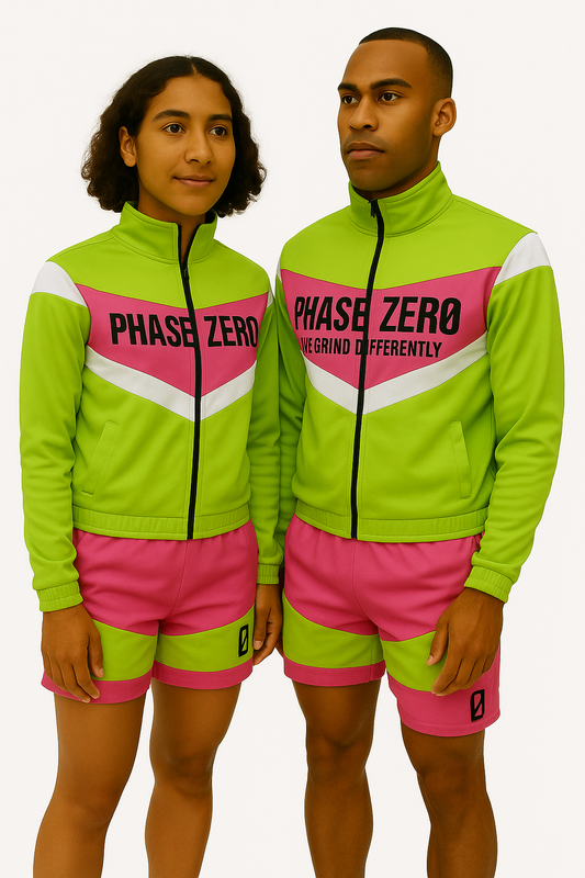 PRE-ORDER** Windbreaker Short Set (8 diff colors)